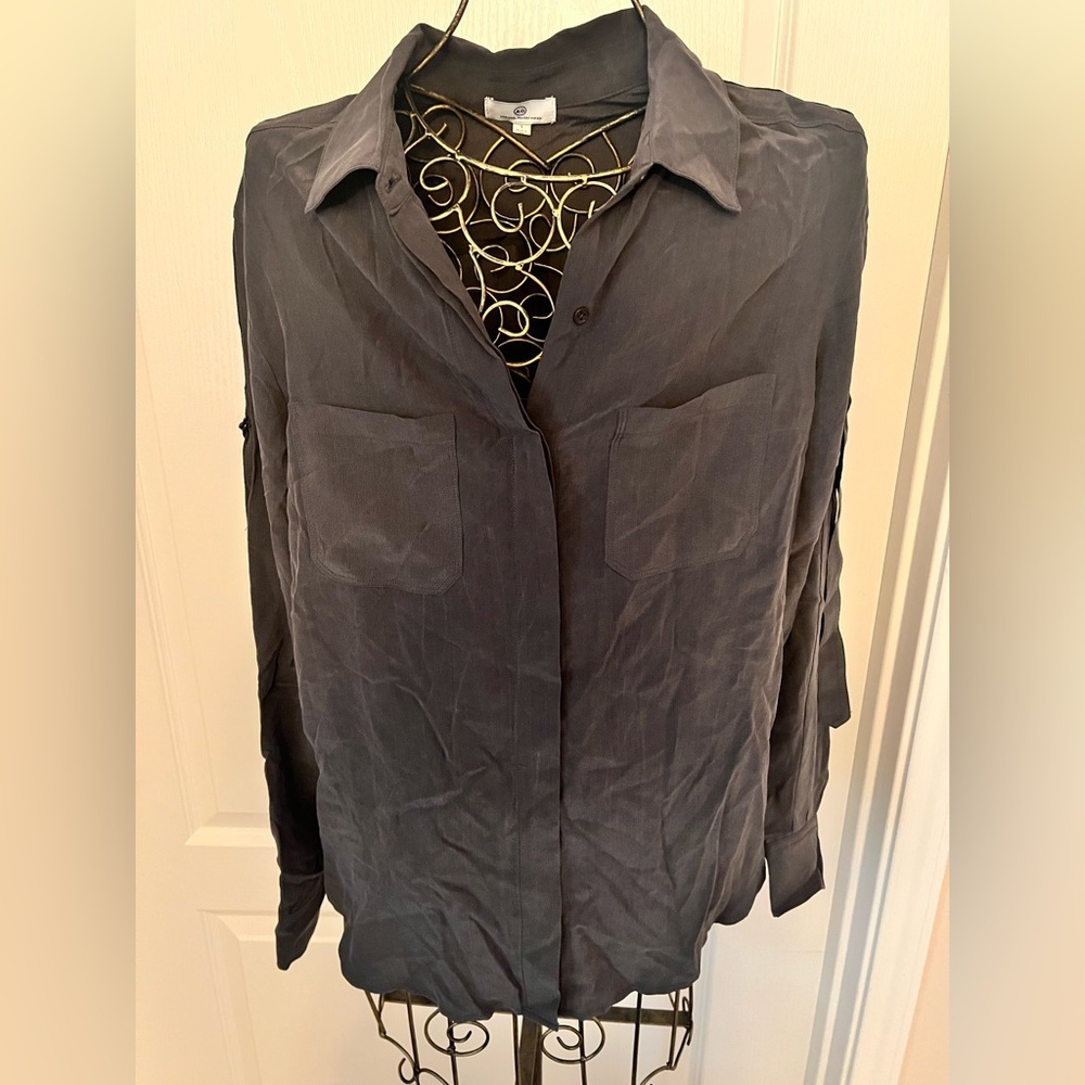 AG Adriano Goldschmied Gray Shirt
